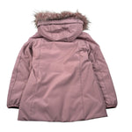 Yes Zee Giubbino tinta unita con Cappuccio Rosa per Bambina 3196 ROSA YES ZEE 