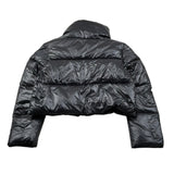 Yes Zee Giubbino tinta unita con Collo Nero per Bambino 3387 NERO YES ZEE 