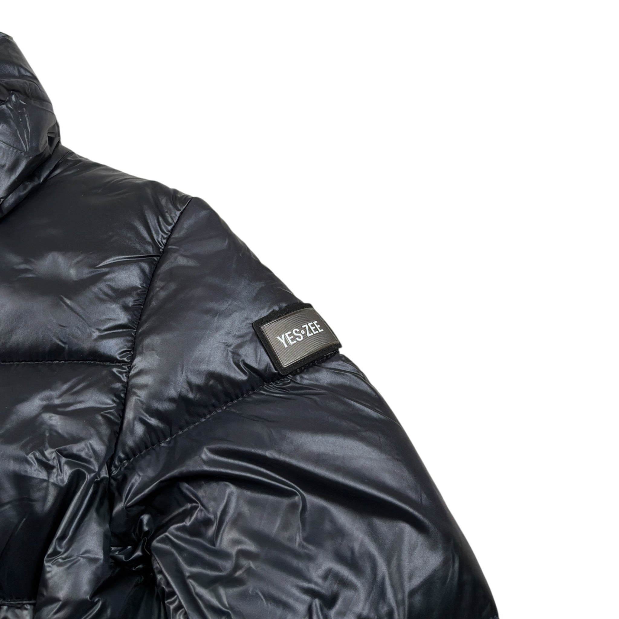 Yes Zee Giubbino tinta unita con Collo Nero per Bambino 3387 NERO YES ZEE 
