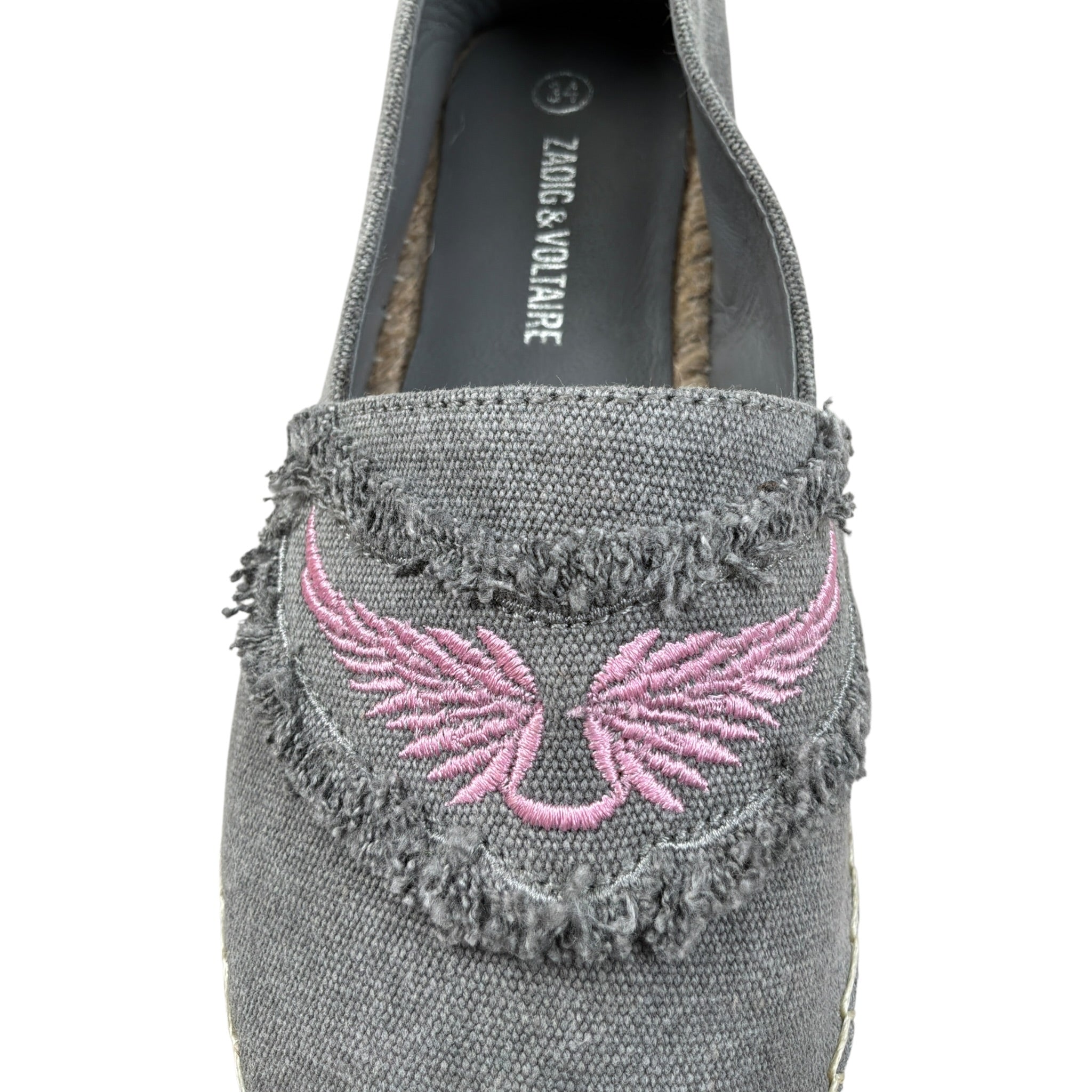 Zadig&Voltaire Espadrillas tinta unita Grigio per Bambina X19044 GRIGIO ZADIG&VOLTAIRE 