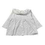 Zero Ampere Camicia Manica Lunga con Colletto Bianco per Neonata CATERINA BIANCO ZERO AMPERE 