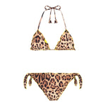 4Giveness Costume 2 Pezzi Triangolo-Slip per Bambina 125GBWBK5106 MARRONE 4GIVENESS 