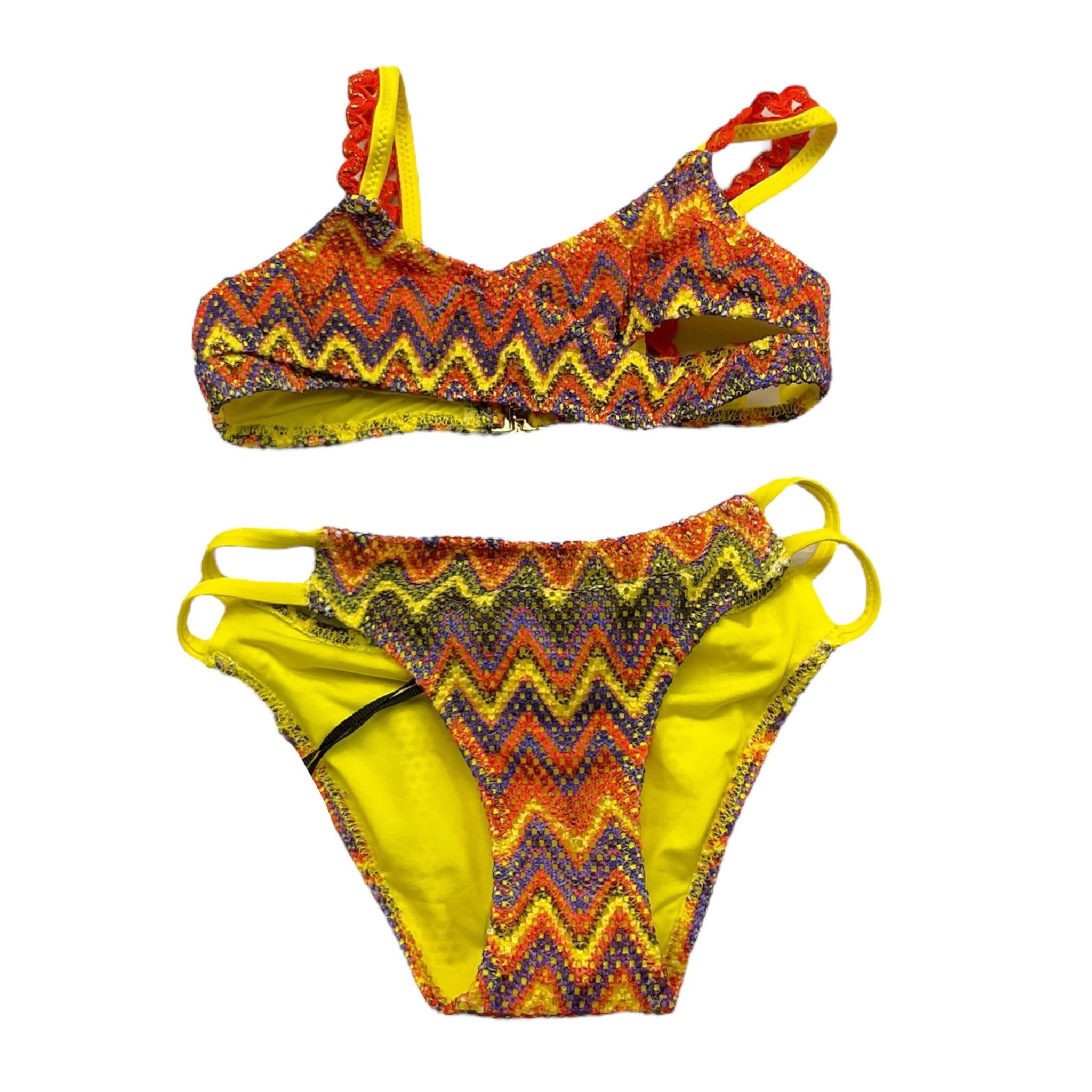 4Giveness Cosrume 2 Pezzi Slip-Fascia per Bambina FGBG3908 MULTICOLOR 4GIVENESS 