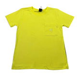 4Giveness T-Shirt Tinta Unita Girocollo per Bambina FGCB4077 GIALLO 4GIVENESS 