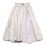 @Madilly Gonna Tinta Unita con Elastico In Vita per Bambina NIZZA BIANCO @MADILLY 