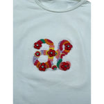 Abel & Lula T-Shirt Girocollo tinta unita con Stampa Panna per Bambina 5140 PANNA ABEL & LULA 