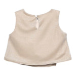 Abel & Lula Camicia Giromanica Tinta Unita per Bambina 5149 ORO ABEL & LULA 