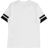 Adidas T-Shirt Girocollo Tinta Unita con Logo per Bambino JJ0053 BIANCO Adidas 