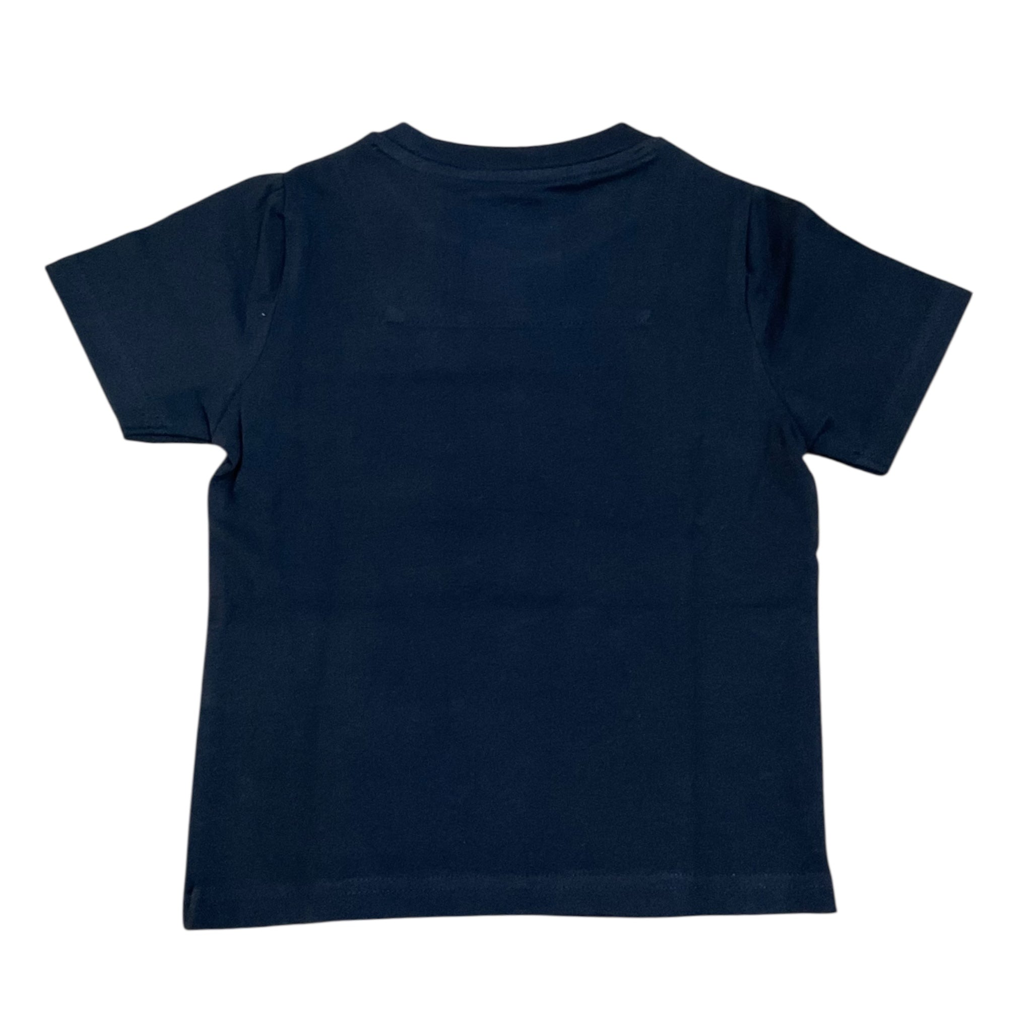 Aeronautica Militare T-Shirt Girocollo Tinta Unita con Stampa per Neonato 251TS0022A NERO AERONAUTICA MILITARE 