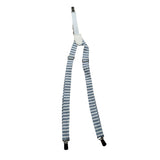 Aletta Bretelle Fantasia A Righe Azzurro per Neonato MP22055 AZZURRO ALETTA 