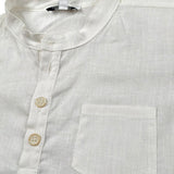 Aletta Camicia Mezza Manica Tinta Unita per Neonato R22754 PANNA ALETTA 