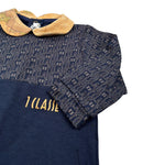 Alviero Martini Tutina Manica Lunga tinta unita Blu per Neonata 295R1623 BLU ALVIERO MARTINI 