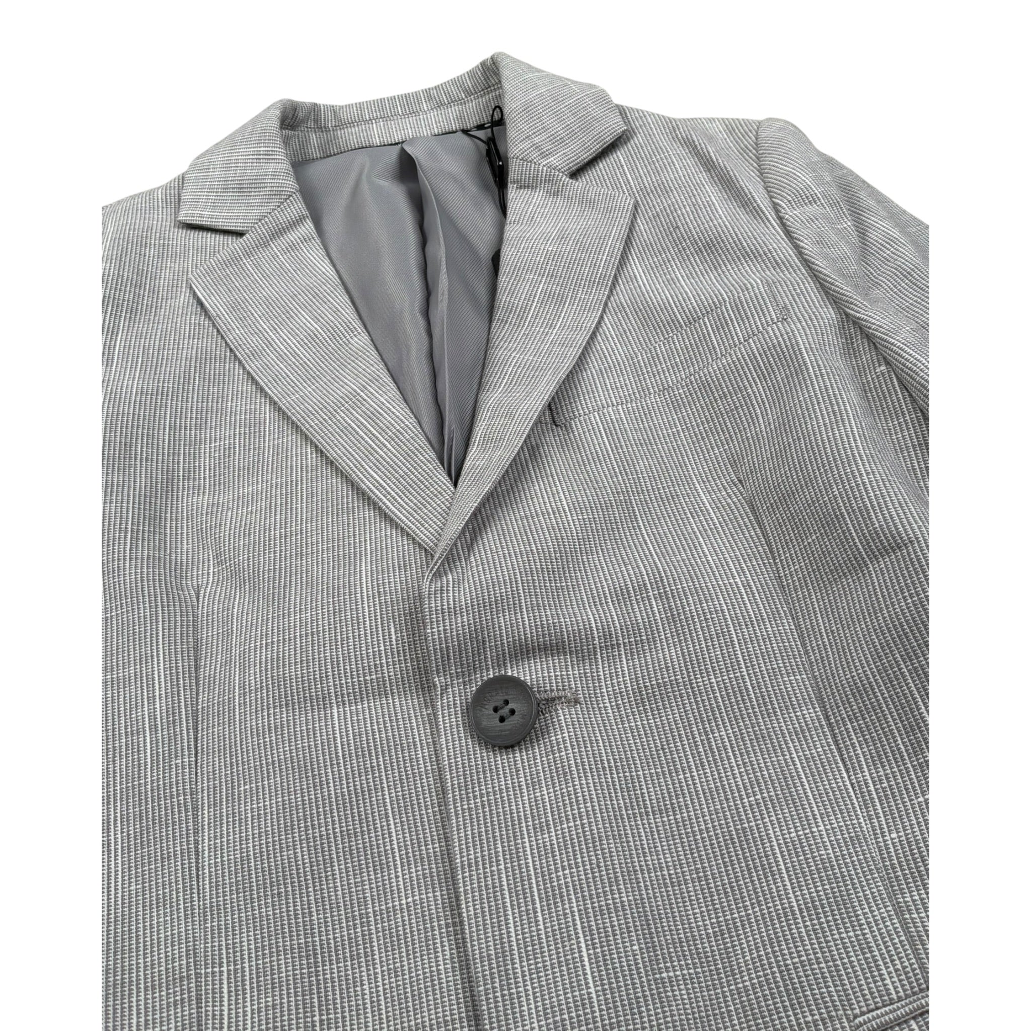 Antony Morato Giacca Tinta Unita con Microfantasia per Bambino JA00165 GRIGIO ANTONY MORATO 