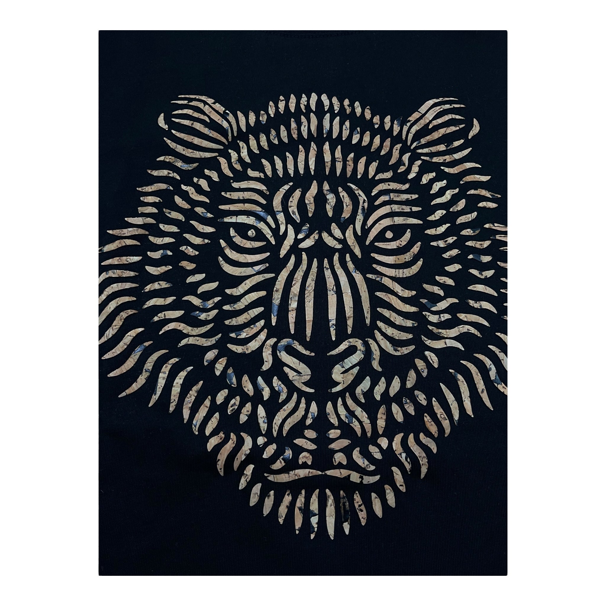 Antony Morato T-Shirt Girocollo Tinta Unita con Stampa Tigre per Bambino MKKS00706 NERO ANTONY MORATO 