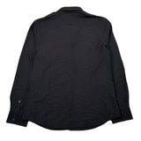 Antony Morato Camicia Manica Lunga Tinta Unita per Bambino MKSL00287 NERO ANTONY MORATO 