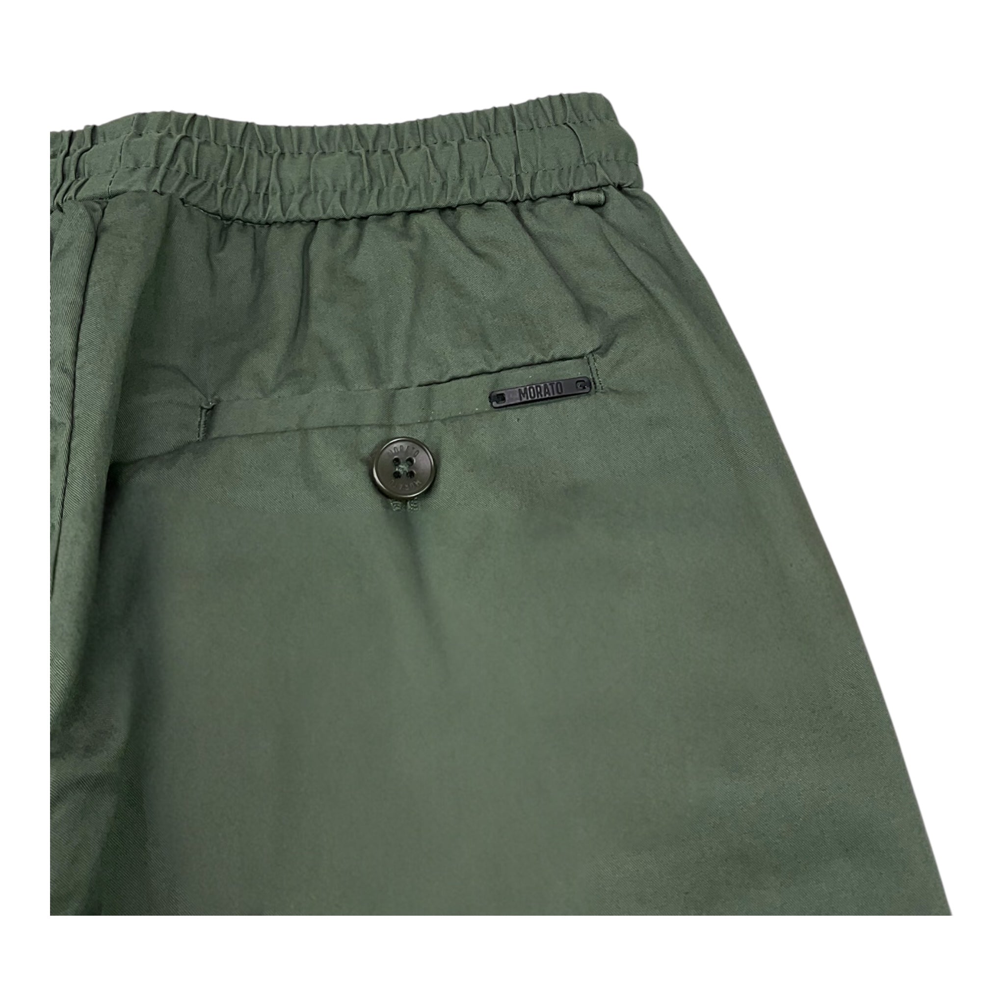 Antony Morato Pantalone Tinta Unita con Elastico In Vita per Bambino MKTR00218 VERDE ANTONY MORATO 