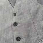 Antony Morato Gilet Tinta Unita con Microfantasia per Bambino VE00029 GRIGIO ANTONY MORATO 
