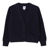 Aspesi Cardigan Tinta Unita con Bottoni per Bambino S25004GFEM110 BLU ASPESI 