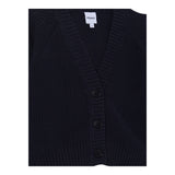 Aspesi Cardigan Tinta Unita con Bottoni per Bambino S25004GFEM110 BLU ASPESI 