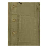 Aspesi Camicia Manica Lunga Tinta Unita per Bambino S25009GCL6000X VERDE ASPESI 