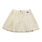 Aspesi Gonna Tinta Unita con Girovita Regolabile per Bambina S25014GN6058 BIANCO ASPESI 