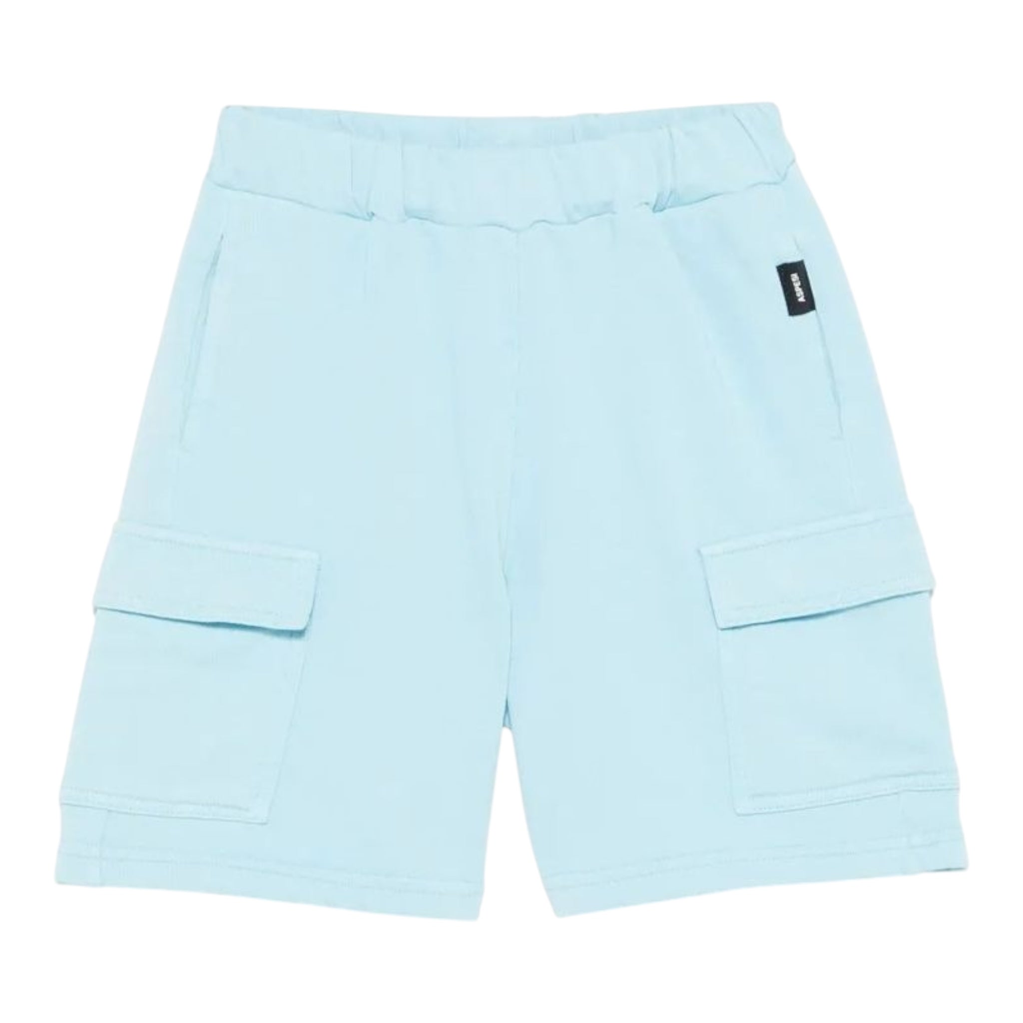 Aspesi Bermuda Tinta Unita con Elastic In Vita per Bambino S25025BM7067 AZZURRO ASPESI 