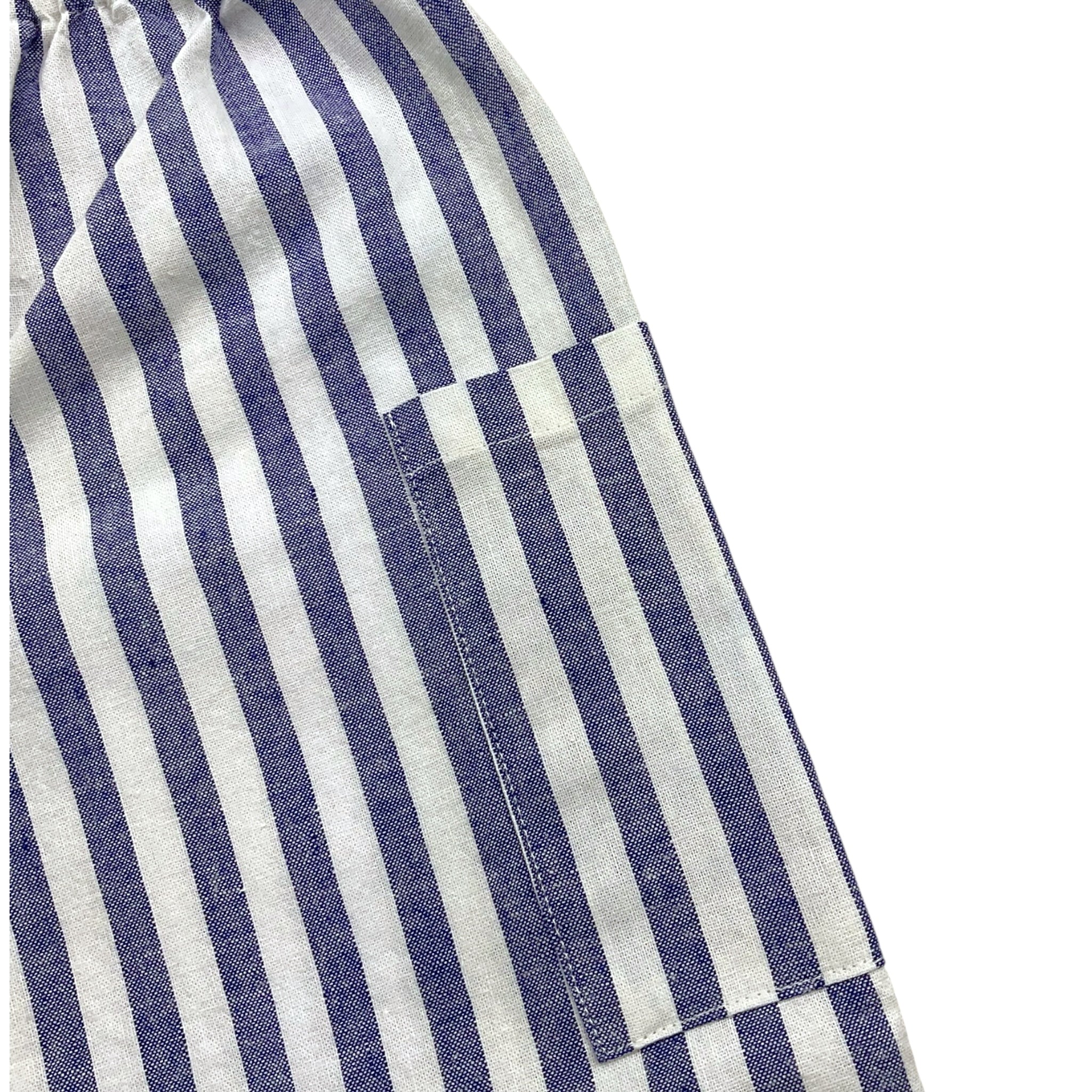Babe & Tess Bermuda Bicolore Fantasia A Righe per Neonato 24518021 BIANCO/BLU BABE & TESS 