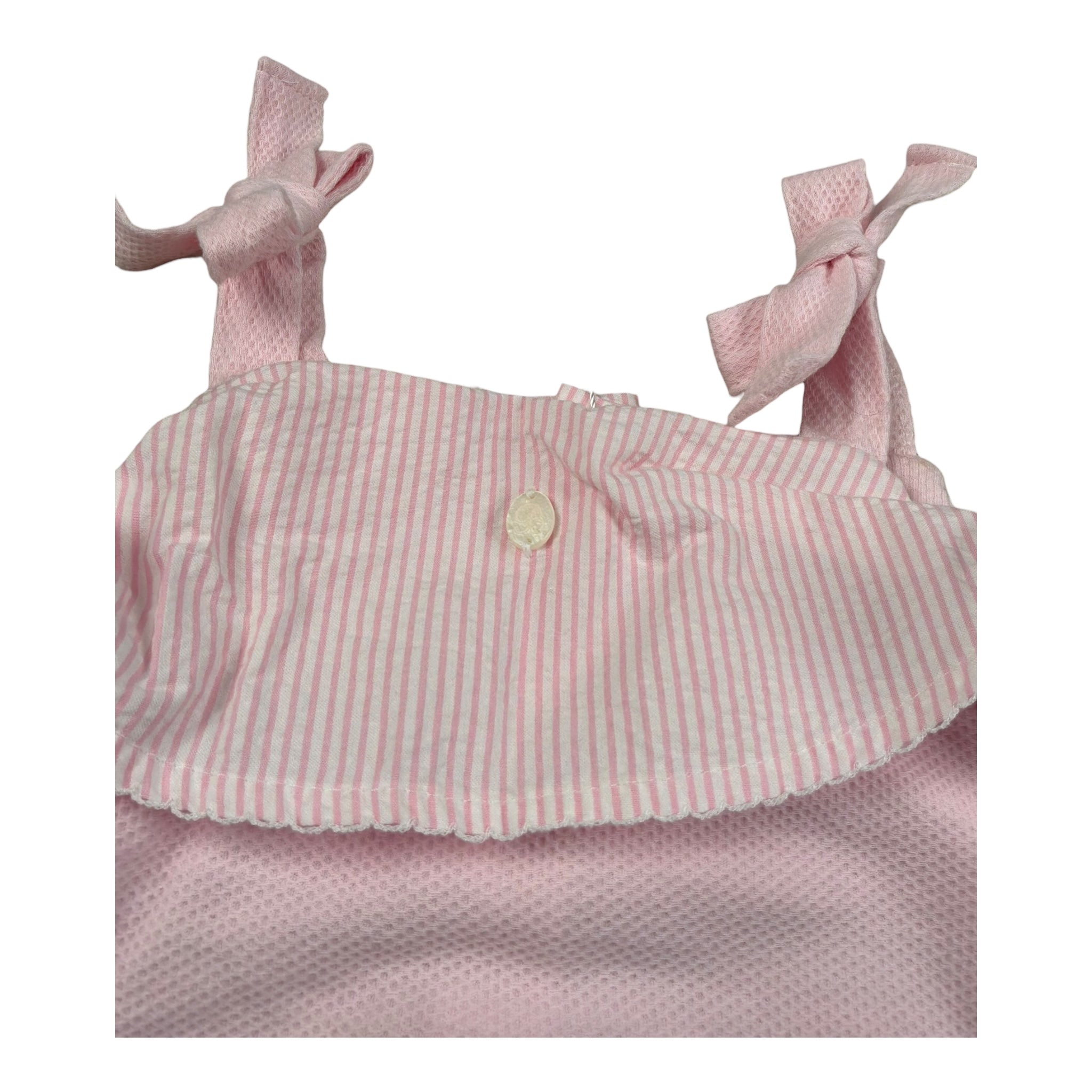 Babidu Pagliaccetto Giromanica Tinta Unita per Bambina 33340 ROSA BABIDU 