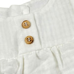 Babyvip Camicia Tinta Unita Giromanica per Neonata T1355 BIANCO BABYVIP 