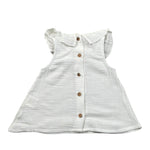 Babyvip Camicia Giromanica Tinta Unita con Colletto per Neonata T1562 BIANCO BABYVIP 