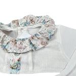 Babyvip Tutina Tinta Unita con Colletto per Neonata T2819 BIANCO BABYVIP 