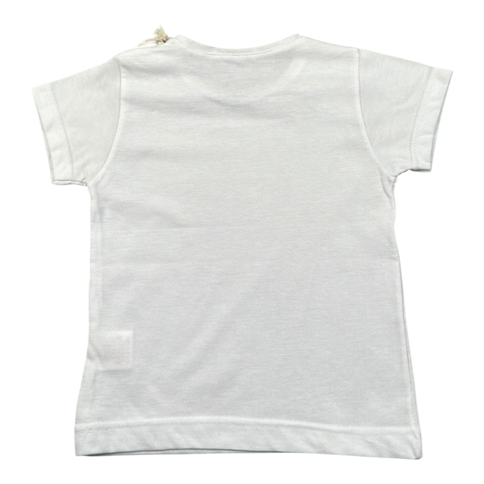 Babyvip T-Shirt Girocollo Tinta Unita per Neonato T7778 BIANCO BABYVIP 