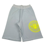 Balmain Bermuda tinta unita con Logo Azzurro per Bambino BU6S39 AZZURRO BALMAIN 