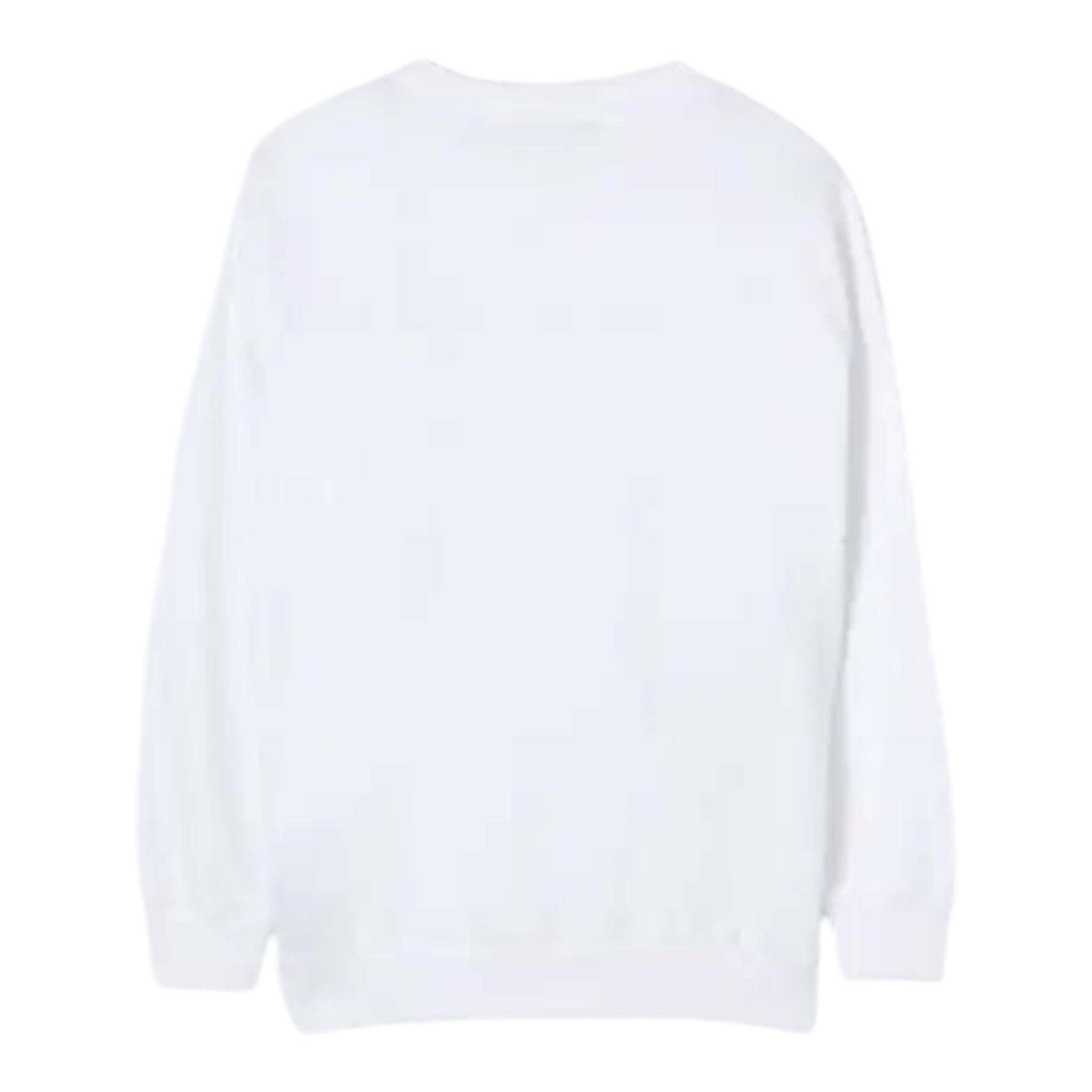 Balmain Felpa Tinta Unita Girocollo con Stampa per Bambino BW4P70 BIANCO BALMAIN 