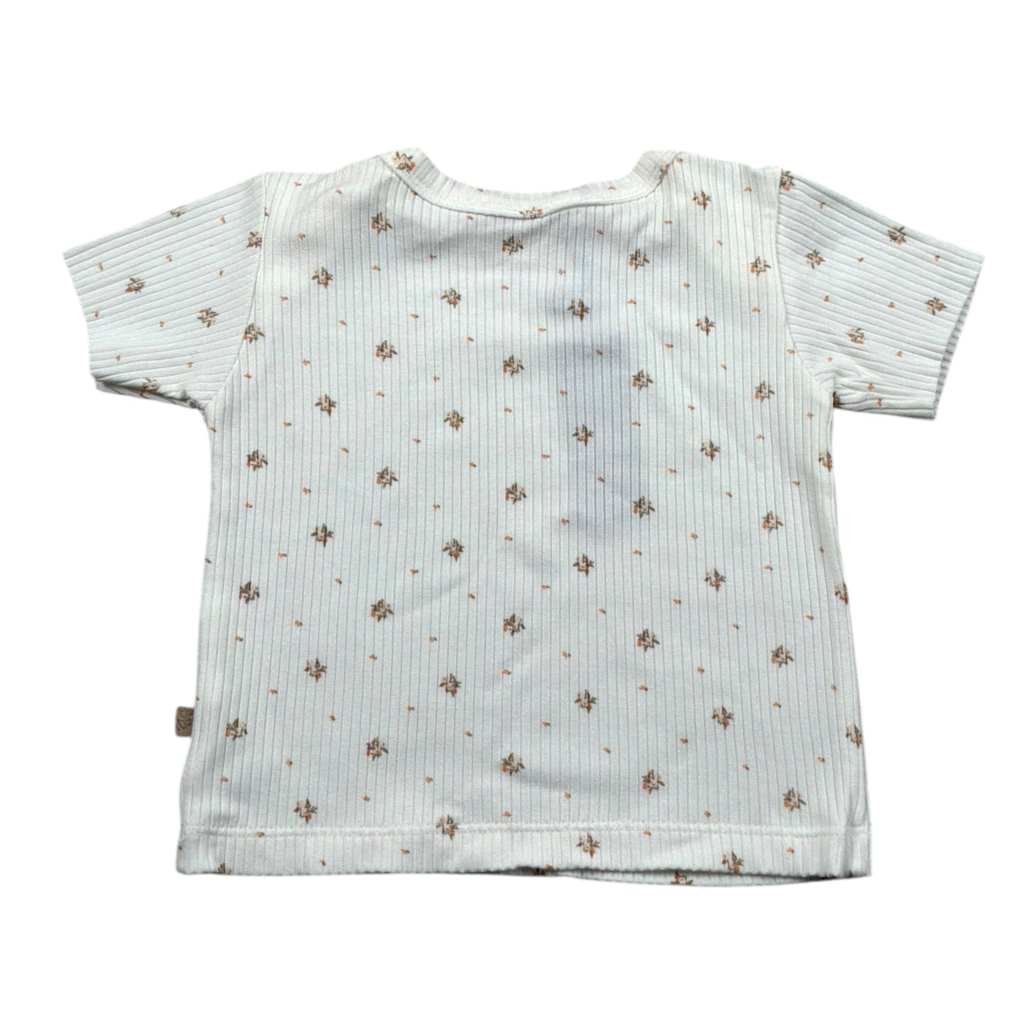Bamboom+Babies T-Shirt Tinta Unita con Stampe per Neonata 8244 PANNA BAMBOOM+BABIES 
