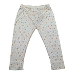 Bamboom+Babies Leggins Tinta Unita con Stampe per Neonata 867 PANNA BAMBOOM+BABIES 