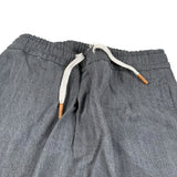 Manuel Ritz Pantalone tinta unita con Elastico In Vita Grigio per Bambino MR3059 GRIGIO MANUEL RITZ 