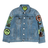 Barrow Kids Giubbino In Denim Tinta Unita per Bambino 032949 AZZURRO BARROW KIDS 