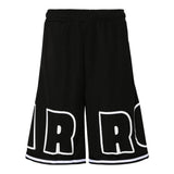 Barrow Kids Bermuda tinta unita con Logo Nero per Bambino S5BKJUBE067 NERO BARROW KIDS 