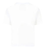 Barrow Kids T-Shirt Girocollo tinta unita con Stampa Bianco per Bambino S5BKJUTH063 BIANCO BARROW KIDS 