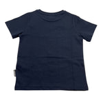 Bikkembergs T-Shirt Girocollo Tinta Unita con Logo per Neonato BK1805 BLU BiKKEMBERGS 