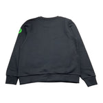 Bikkembergs Felpa Tinta Unita Girocollo con Stampa per Bambino BK3150 NERO BiKKEMBERGS 