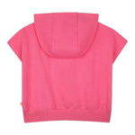 Billieblush Felpa Smanicata Tinta Unita con Cappuccio per Bambina U20846 ROSA FLUO BillIEBLUSH 