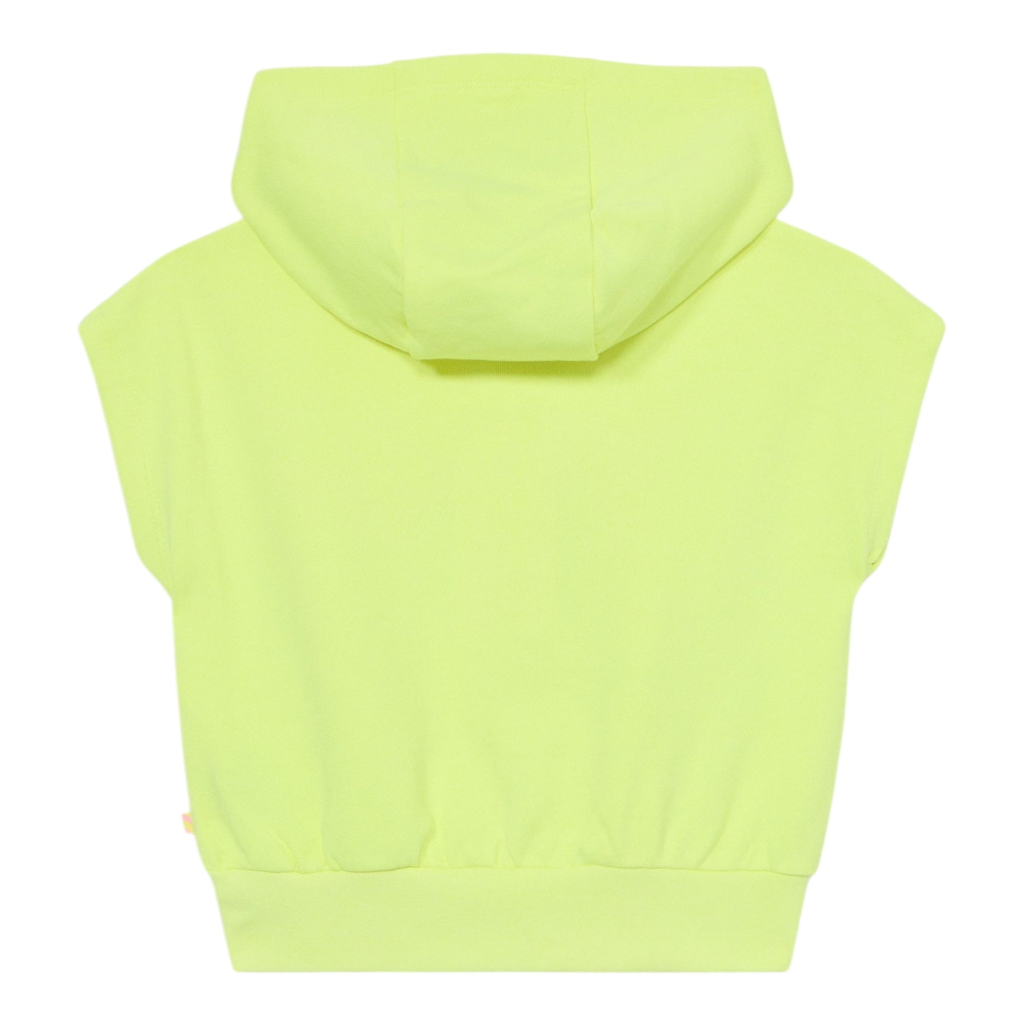 Billieblush Felpa Smanicata Tinta Unita con Cappuccio per Neonata U20846XN GIALLO FLUO BillIEBLUSH 