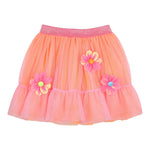 Billieblush Gonna Tinta Unita In Tulle con Applicazioni per Bambina U20862X ARANCIONE BillIEBLUSH 