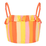 Billieblush Top Multicolor con Frange per Neonata U20943 ARANCIONE BillIEBLUSH 