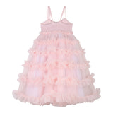 Billieblush Abito Cerimonia Tinta Unita con Tulle  per Neonata U20976N ROSA BillIEBLUSH 