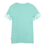 Billieblush Abito Tinta Unita con Paillettes per Neonata U20980N VERDE ACQUA BillIEBLUSH 