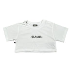 Blauer T-Shirt Girocollo Tinta Unita con Stampa per Bambina 25SBLGH02550X BIANCO BLAUER 