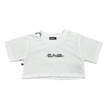 Blauer T-Shirt Girocollo Tinta Unita con Stampa per Neonata 25SBLGH02550XN BIANCO BLAUER 